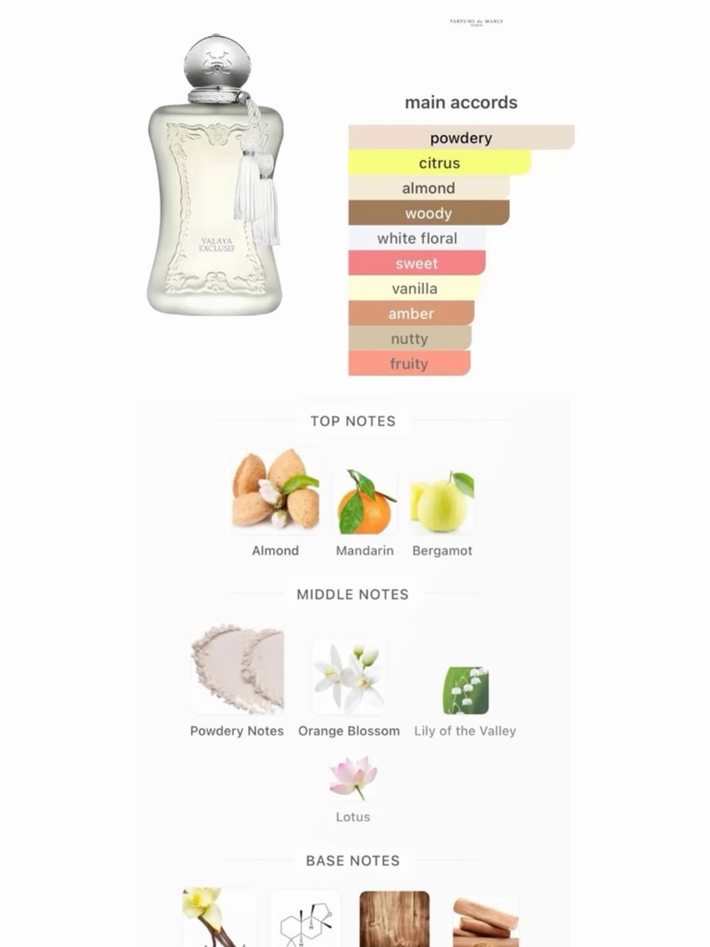 Parfums de Marly Valaya Exclusive Women's Parfume - Picture 4 of 4